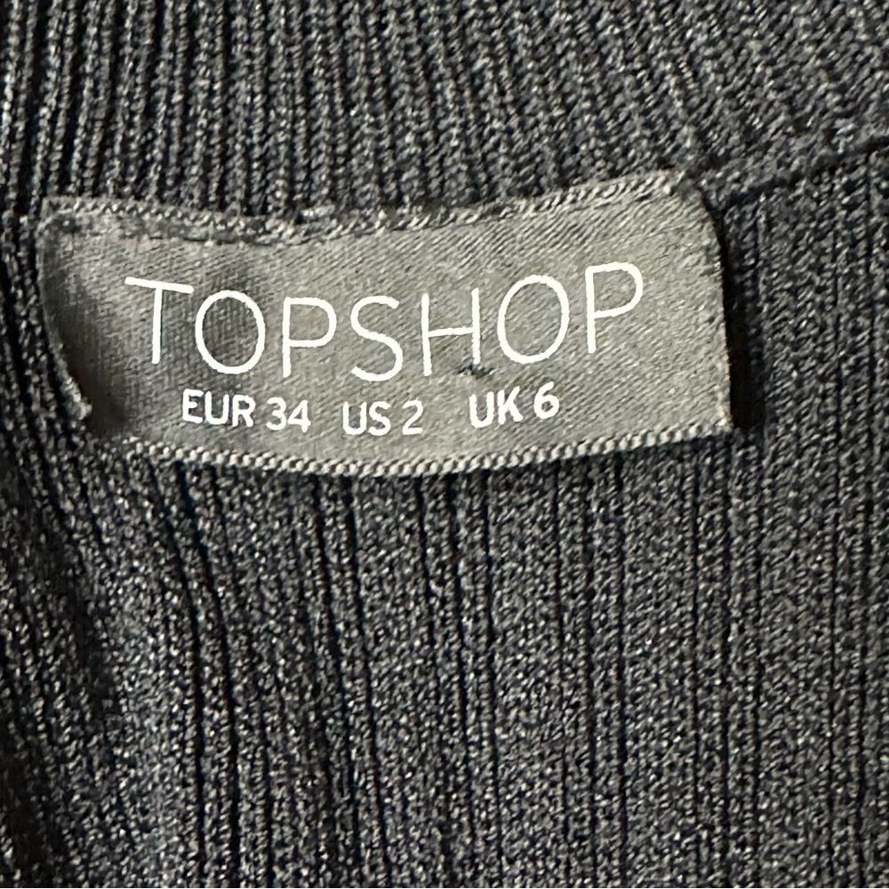 TopShop Knit Ribbed Bodycon Dress - Picture 7 of 7